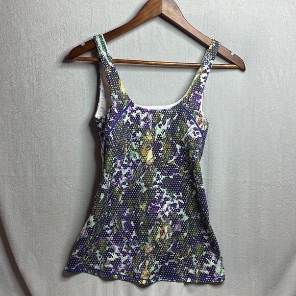 Lululemon Amala Tank Top Multi Color Size 4 - Picture 1 of 3